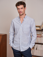 CHEMISE COTON LÉGER RAYÉE